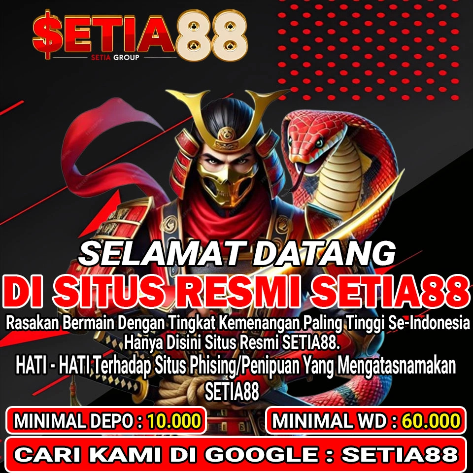Banner Promosi Resmi Setia88